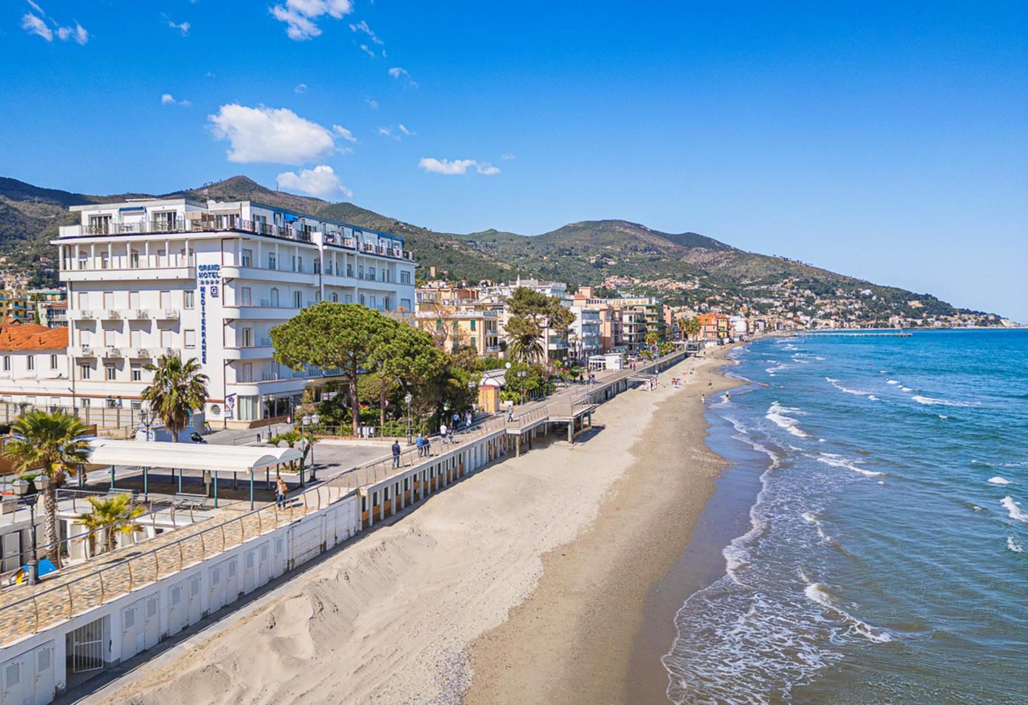Grand Hotel Mediterranee Alassio Esterno foto
